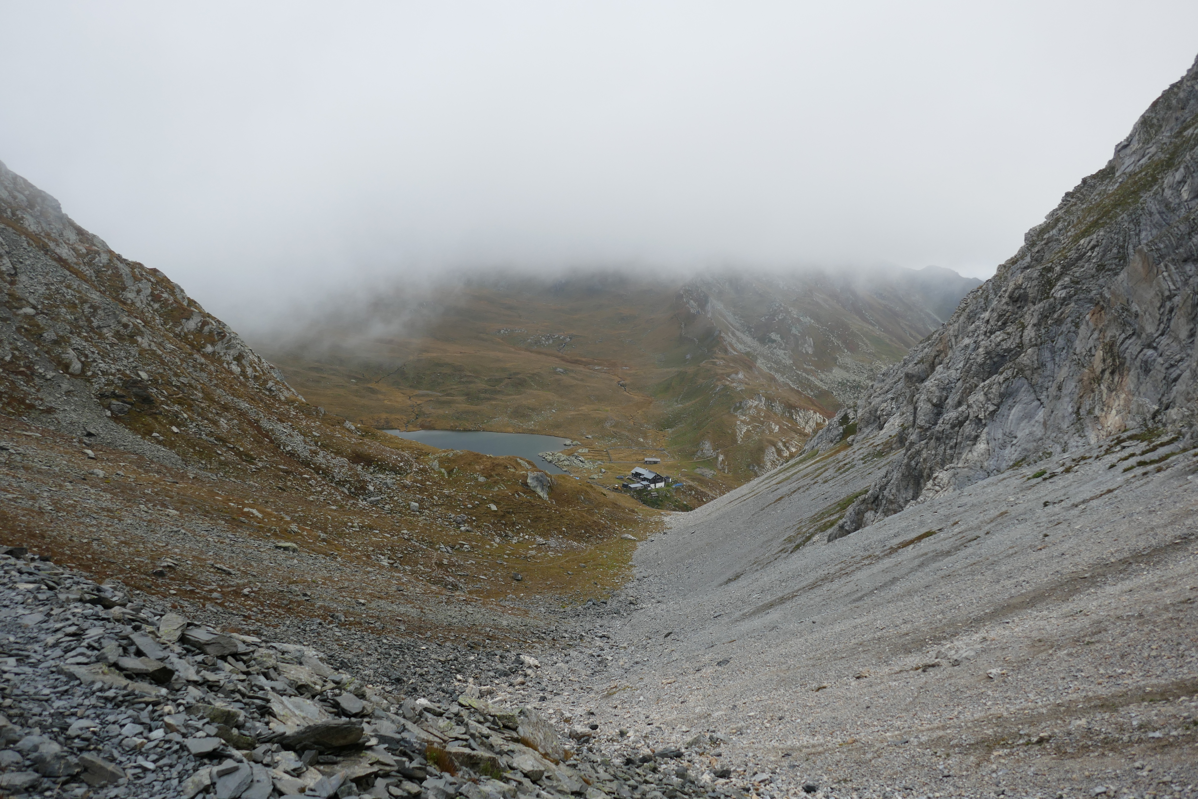 Rückblick Obstanserseehütte